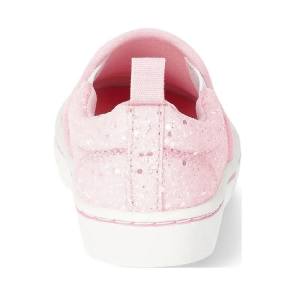 Wonder Nation Pink Sparkle Slip on Shoes Sneakers